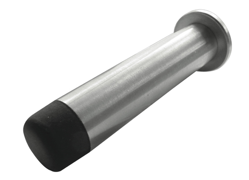 Stainless Steel Cylinder 75mm Projecting Door Stop